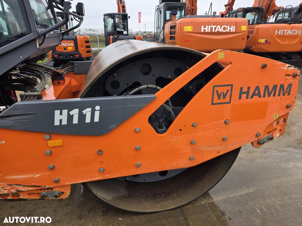 Hamm H11i, 2019, 927h, 13,2 tone, latime tamburi 2,1m, produs in GERMANIA, motor DEUTZ 115CP, Aer conditionat, Lungime 5,9m, anv 90% ok, posibilitate leasing, PROMOTIE 69.900 EUR+Tva - 22