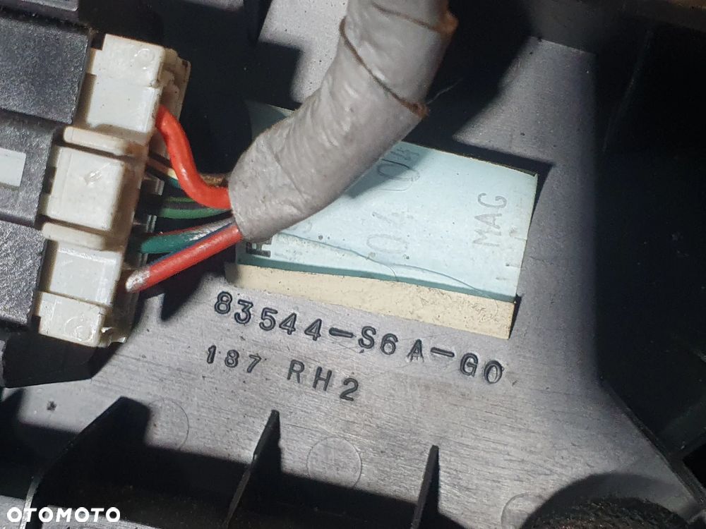 PANEL SZYBY PRAWY PRZÓD HONDA CIVIC VII LIFT 83544-S6A-G0   EUROPA - 4