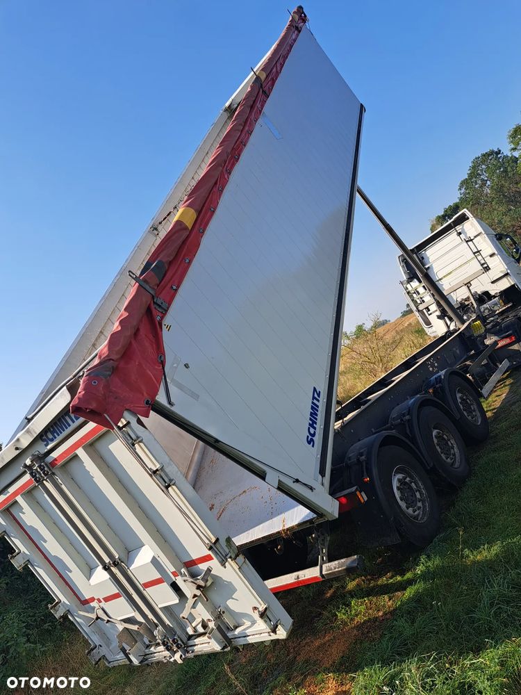 Schmitz Cargobull Schmitz Cargobull * WYWROTKA * KLAPO-DRZWI * ALUFELGI * OŚ POD * SUPER STAN * - 7