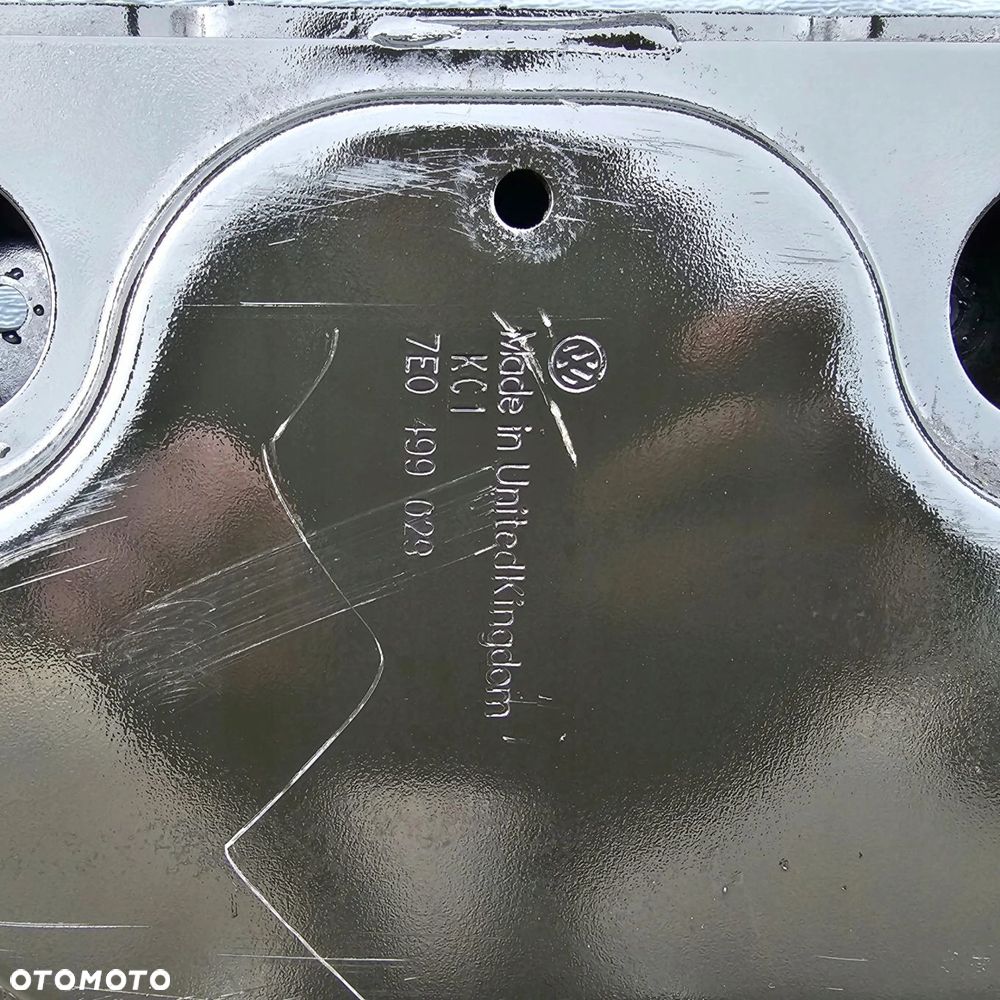 VW T6 sanki wózek kołyska przód IGŁA 7E0499029 - 6