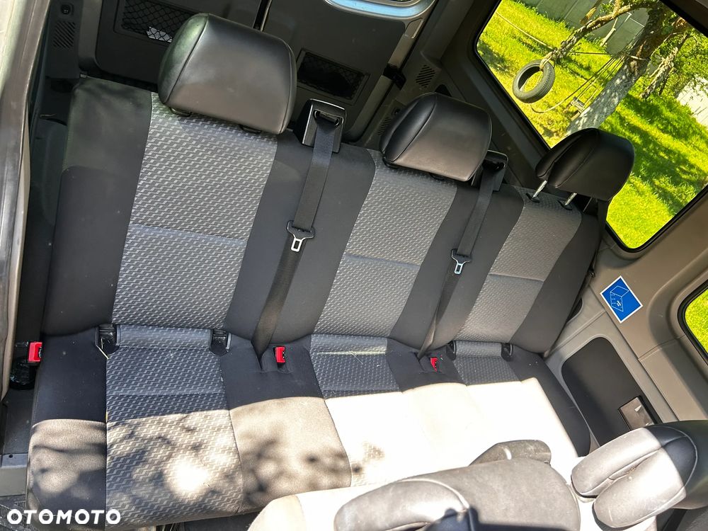 Vw Crafter 2013 Sprinter Kanapa Ławka Isofix 3 Osobowa Pasy Trzeci rząd - 1