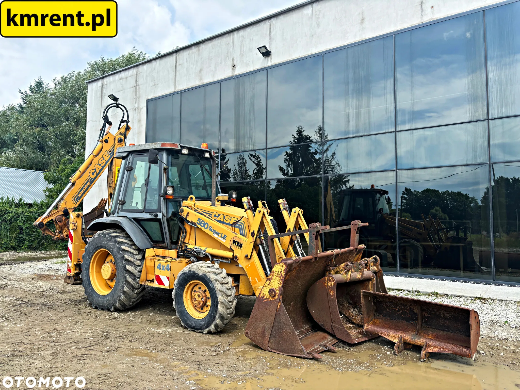 Case 580 SLE KOPARKO-ŁADOWARKA 1998R. | JCB 3CX CASE 590 CAT 428 432 NEW HOLAND 110 - 4