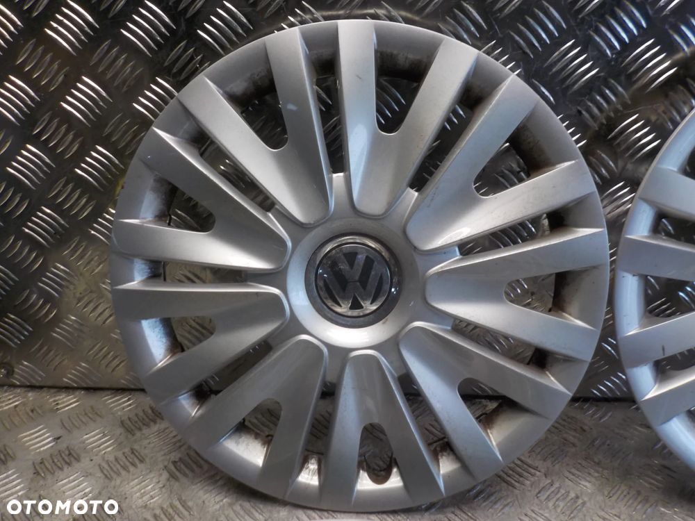 VOLKSWAGEN KOŁPAK KOŁPAKI R15 KOMPLET 5K0601147 - 4