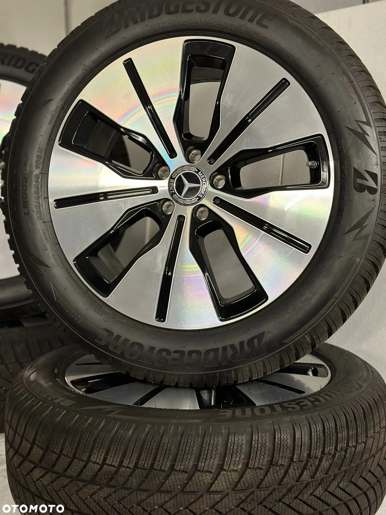 Koła Zimowe Mercedes EQC A293 + 235/55R19 Bridgestone Blizzak LM005 - 4