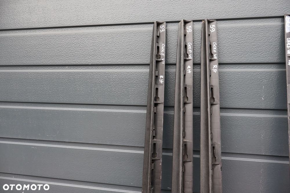 LISTWA NAKŁADKA PROGOWA PRÓG PRAWA LEWA VW GOLF VII 7 GTI 5G6853860B 5G6853859B 2012 - 6