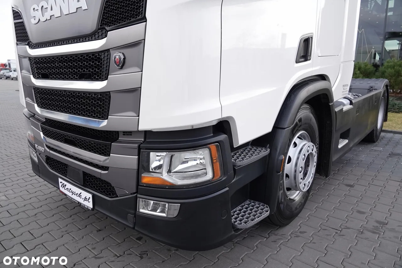 Scania R 450 / RETARDER / HYDRAULIKA / KLIMA POSTOJOWA / HYDRAULIKA / NISKA KABINA / OPONY 100% / PO KONTRAKCIE SERWISOWYM - 10