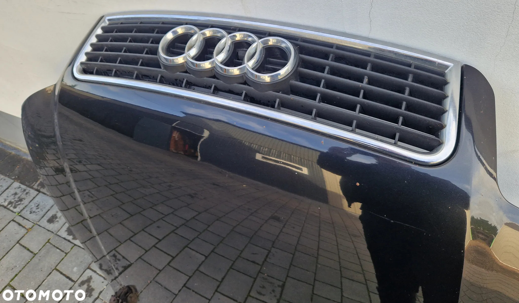 MASKA Z GRILLEM AUDI A4 B6 LZ9W - 3