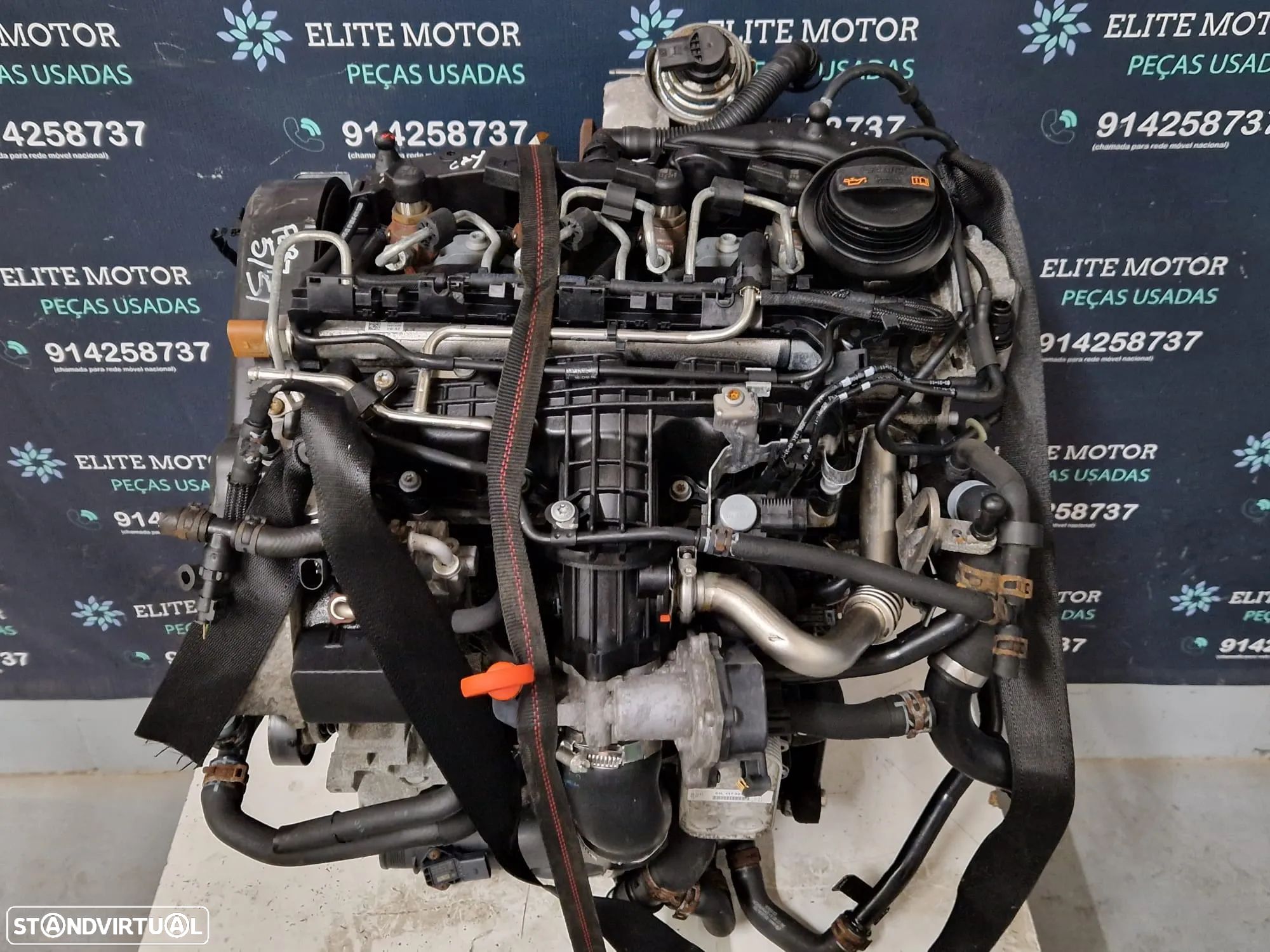 Motor usado CAY VW GOLF VI 1.6 TDI 105CV SKODA AUDI A1 PASSAT CAYC - 1