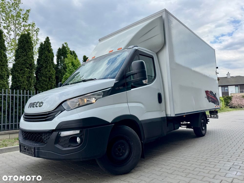 Iveco Daily 35-160 kontener HI- Matic Automat 8HP Rampa ZEPRO najazd WINDA 36s16 - 35