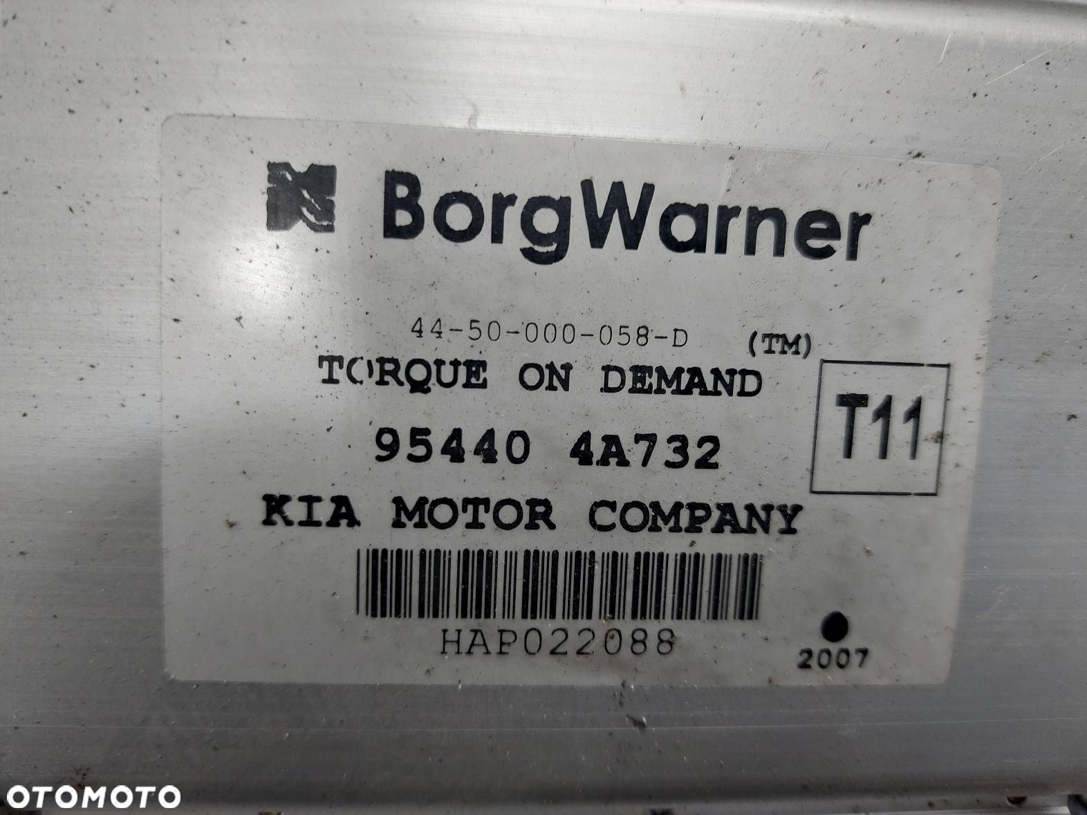 MODUŁ STEROWNIK NAPĘDU KIA SORENTO I 95440-4A732 - 2