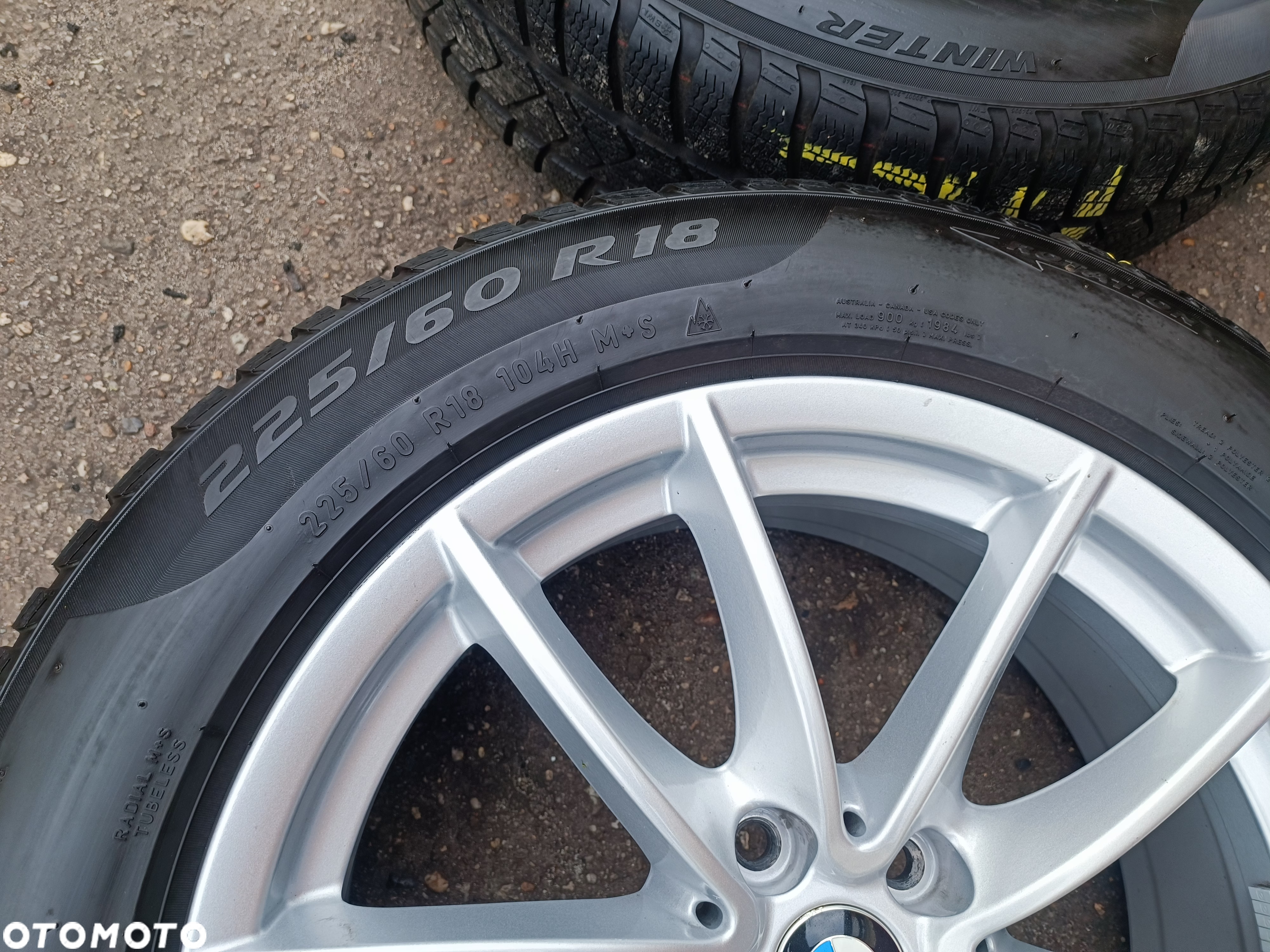 5x112 Alufelgi Felgi Aluminiowe 18 Koła Zimowe BMW X3 G01 X4 G02 2 G42 3 G20 G21 4 G22 G23 4GT G26 5 G30 G31 6 G32 7 G11 G12 Mercedes Audi 225/60 7,5mm - 10