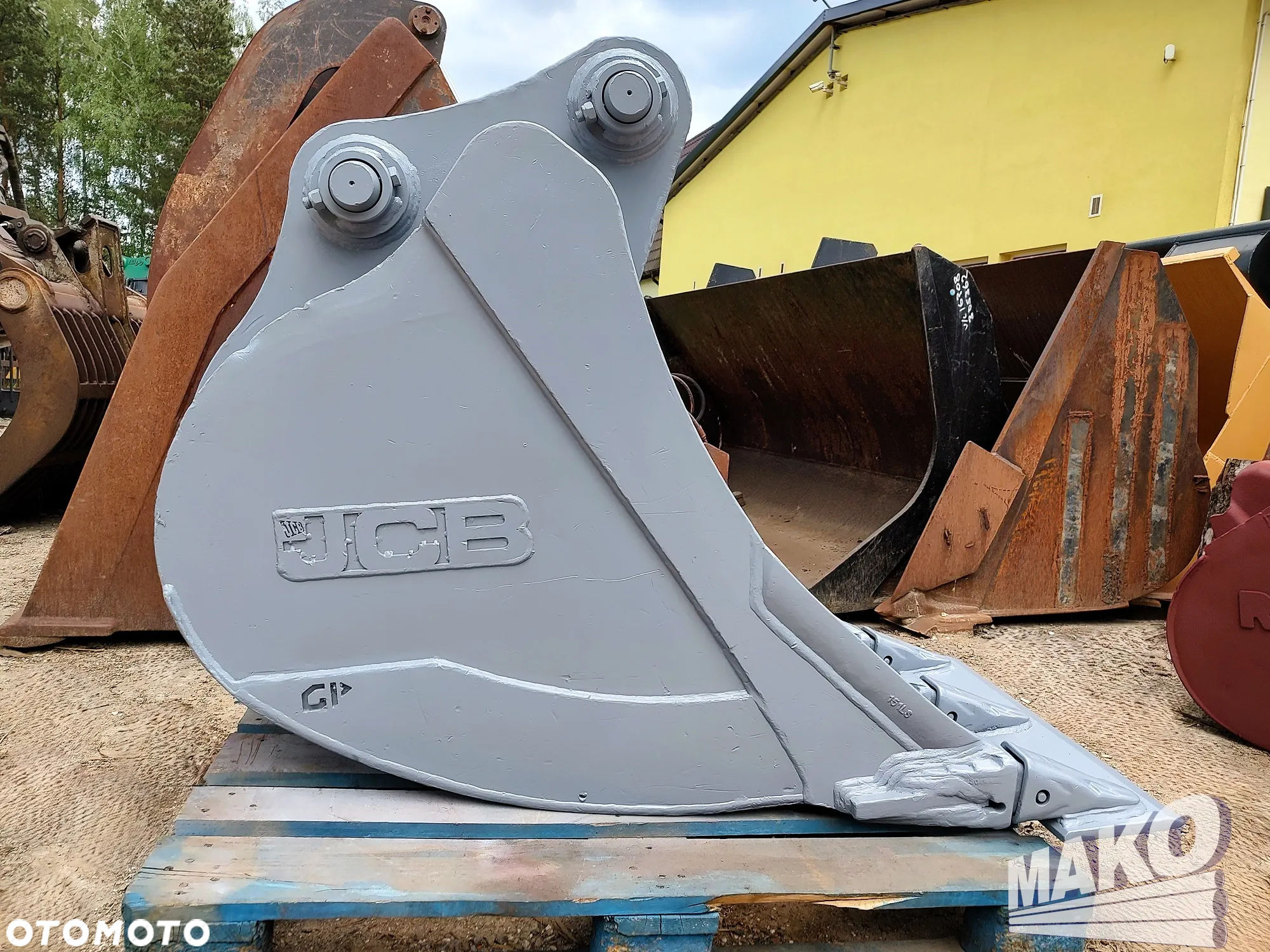Łyżka JCB 60cm do koparki Miller fi 65 - 2