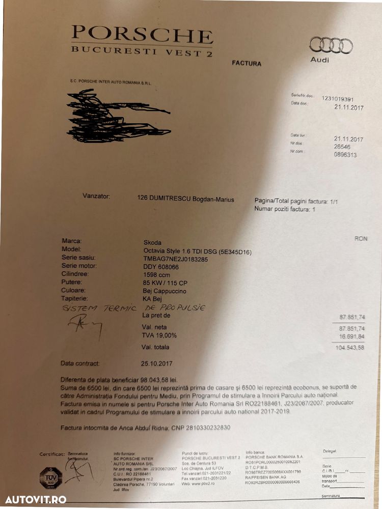 Skoda Octavia 1.6 TDI DSG Style - 38