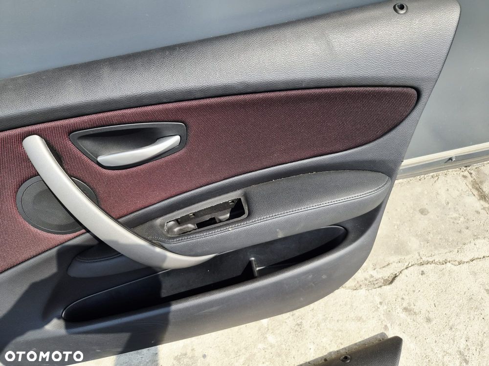 Boczki Drzwi Komplet Przód Tył BMW 1 E81 E87 Lift - 16