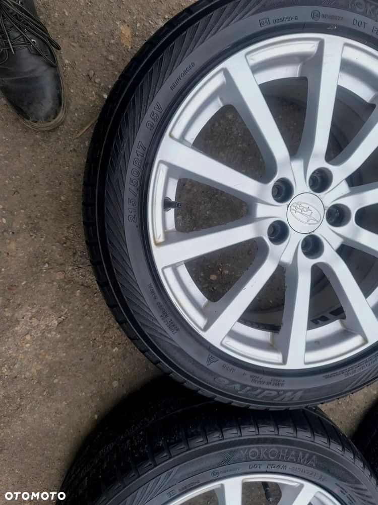 5x100 Alufelgi Felgi Aluminiowe 17 Koła Zimowe Zima SUBARU BRZ BAJA LEGACY OUTBACK CROSSTREK FORESTER IMPREZA 6mm Legnica ALU-RAD 215/50 ROVER TOYOTA MG - 12