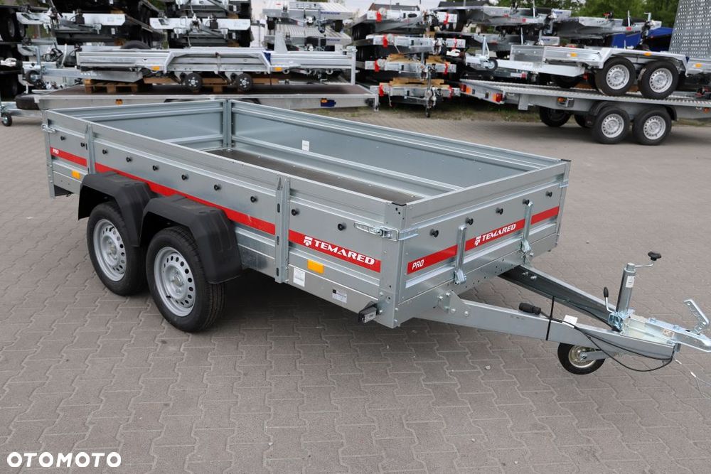 TEMARED PRO 3015/2  296x150x40 cm , 2 osie po 750kg, DMC 750 kg - 6