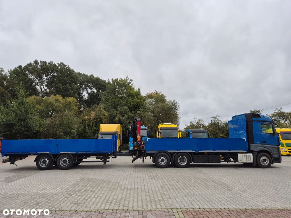 Mercedes-Benz ACTROS 2543 6X2 + HMF 1820 - 4
