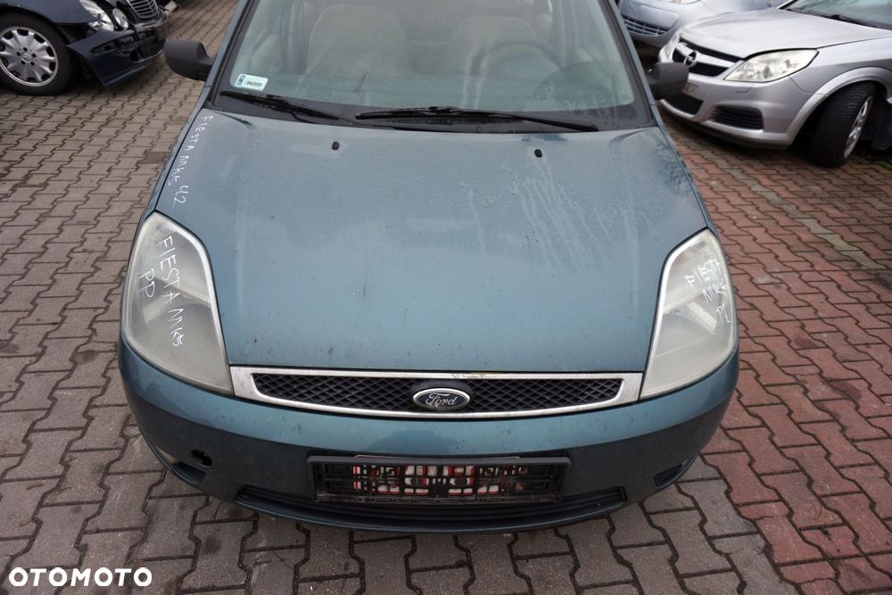 MASKA ZDERZAK BŁOTNIKI LAMPY FIESTA V MK5 U2  FORD 2002-2008 NEPTUNE GREEN PRZÓD KOMPLETNY - 2