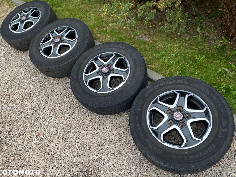 Alufelgi 16 Fiat Ducato Citroen Jumper Boxer Camper 6jx16h2 ET68 5x130 - 7