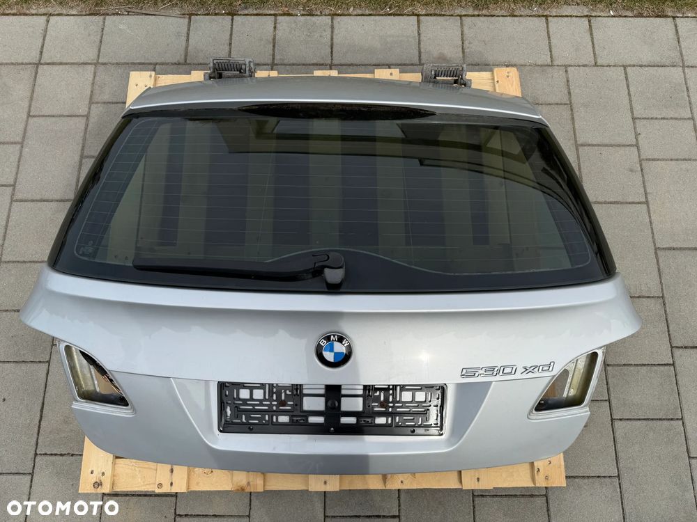 KLAPA BAGAŻNIKA BMW E61 TITANSILBER 354 SZYBA E60 KOMBI TOURING - 18