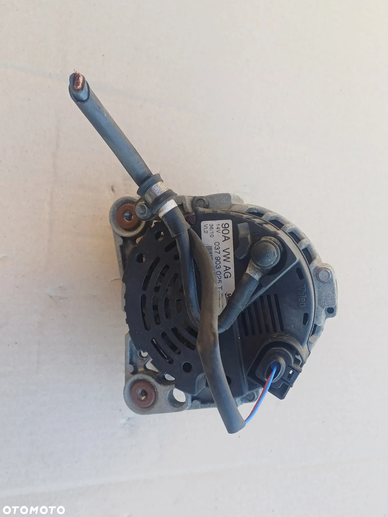 ALTERNATOR 037903025T SEAT VOLKSWAGEN SKODA 90A VALEO - 4