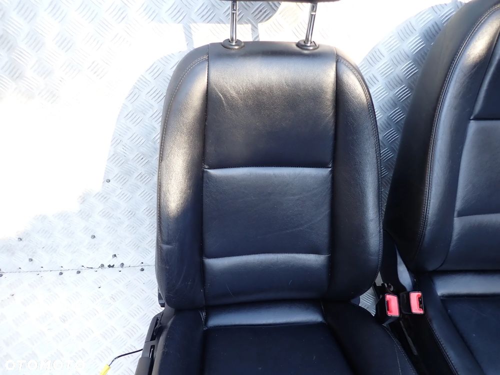 FOTELE SIEDZENIA KOMPLET PRZÓD TYŁ SKÓRA  AUDI A4 B6 - 6