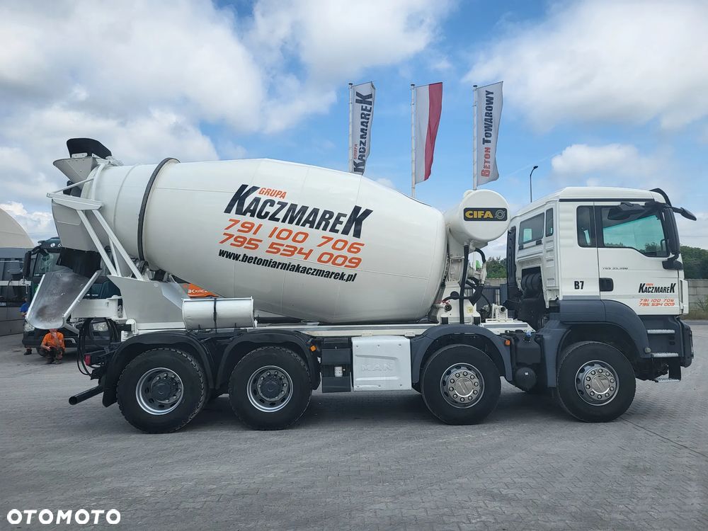 MAN TGS 35.360 / Betonomieszarka / Rok 2017 / Zabudowa 10m3 !!! - 10