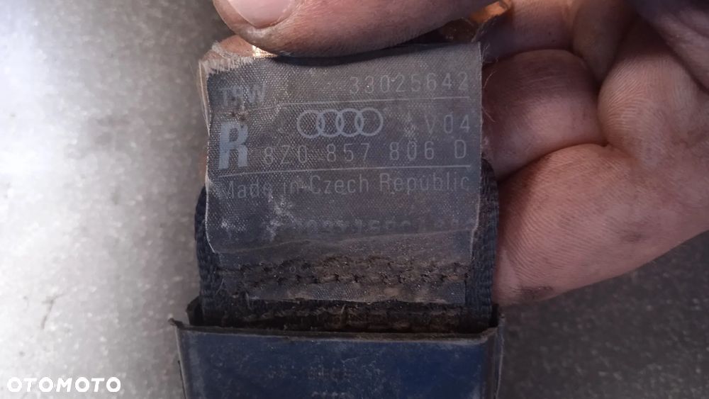 Pas bezpieczeństwa Audi A2 lewy prawy przód tył - 7