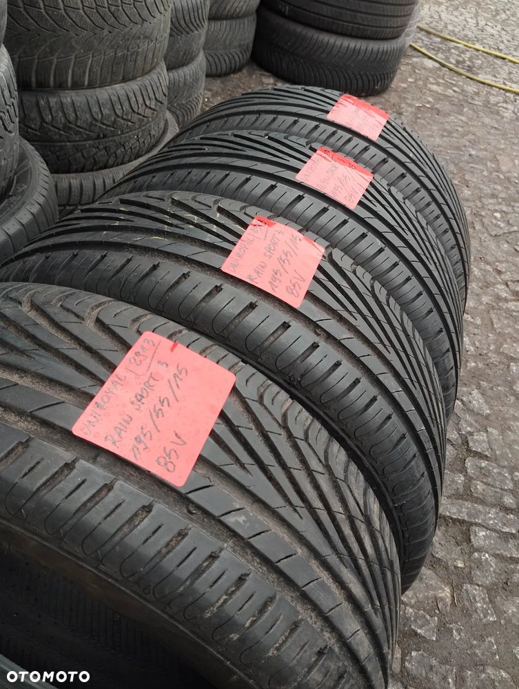 Uniroyal Rain Sport 3 195 55 15 4szt komplet lato - 2