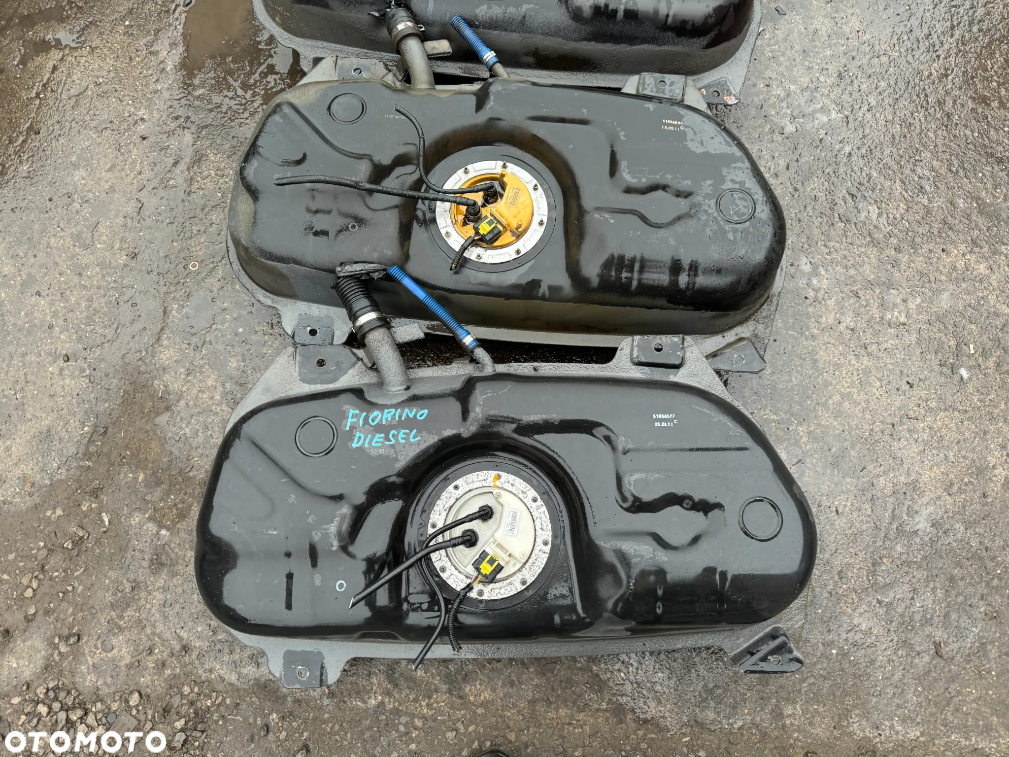 Zbiornik paliwa bak Fiat Fiorino diesel Bipper Nemo Qubo OE brak korozji! - 2
