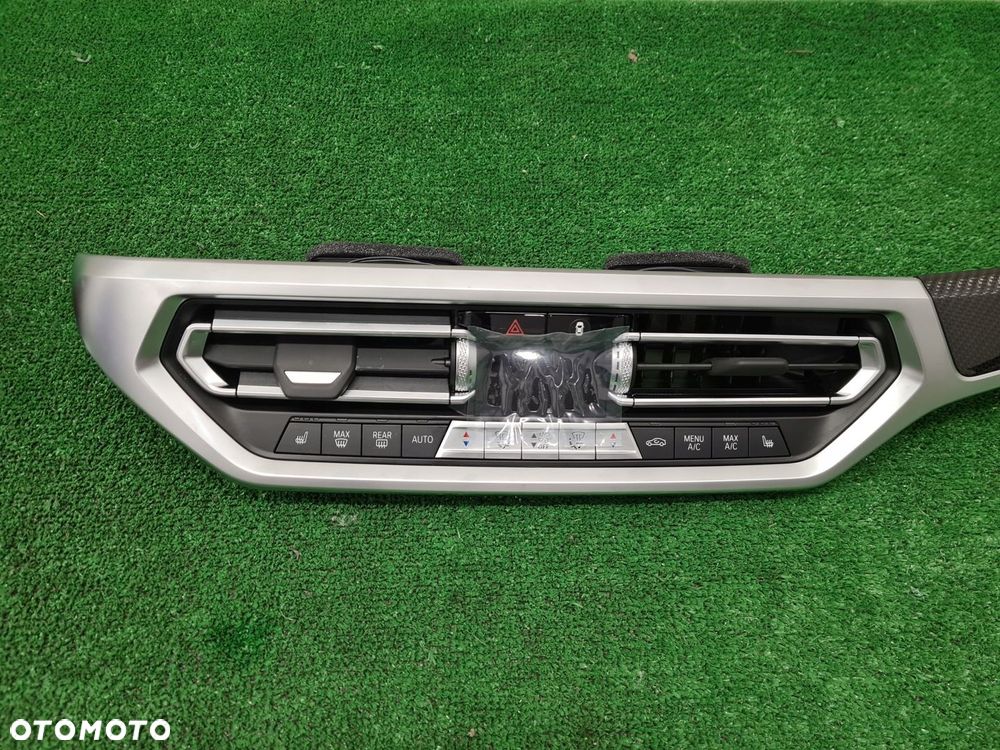 BMW 3 G20 PANEL KLIMATYZACJI DEKOR DEKORY CARBON LED KRATKI NAWIEW - 3