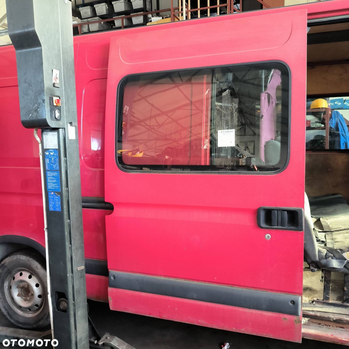 DRZWI PRZESUWNE PRAWE RENAULT MASTER II O719 - 1
