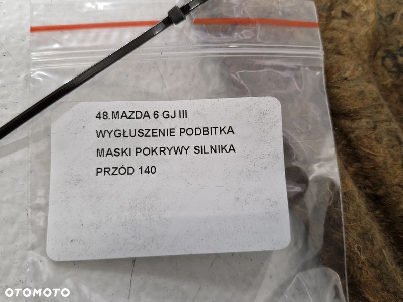 MAZDA 6 GJ III WYGŁUSZENIE PODBITKA MASKI POKRYWY SILNIKA PRZÓD - 7
