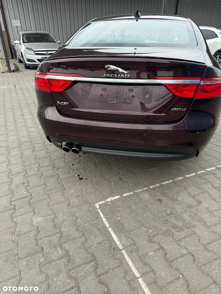 JAGUAR XF X260 CBR AURORA RED R-SPORT ZDERZAK TYLNY 4xPDC KOMPLETNY