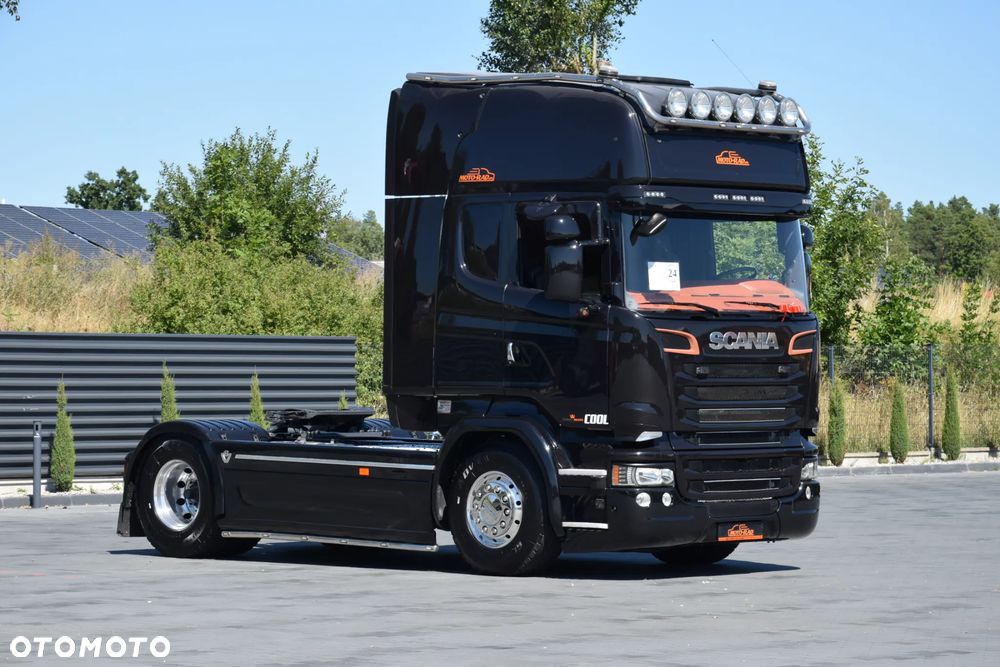 Scania R520 V8 / EURO 6 / FULL AIRMATIC / RETARDER / KLIMATYZACJA / ACC / 2 ZBIORNIKI PALIWA / ALUFELGI / LEDY / FULL SPOILERY / WERSJA PREMIUM / SPROWADZONA - 3