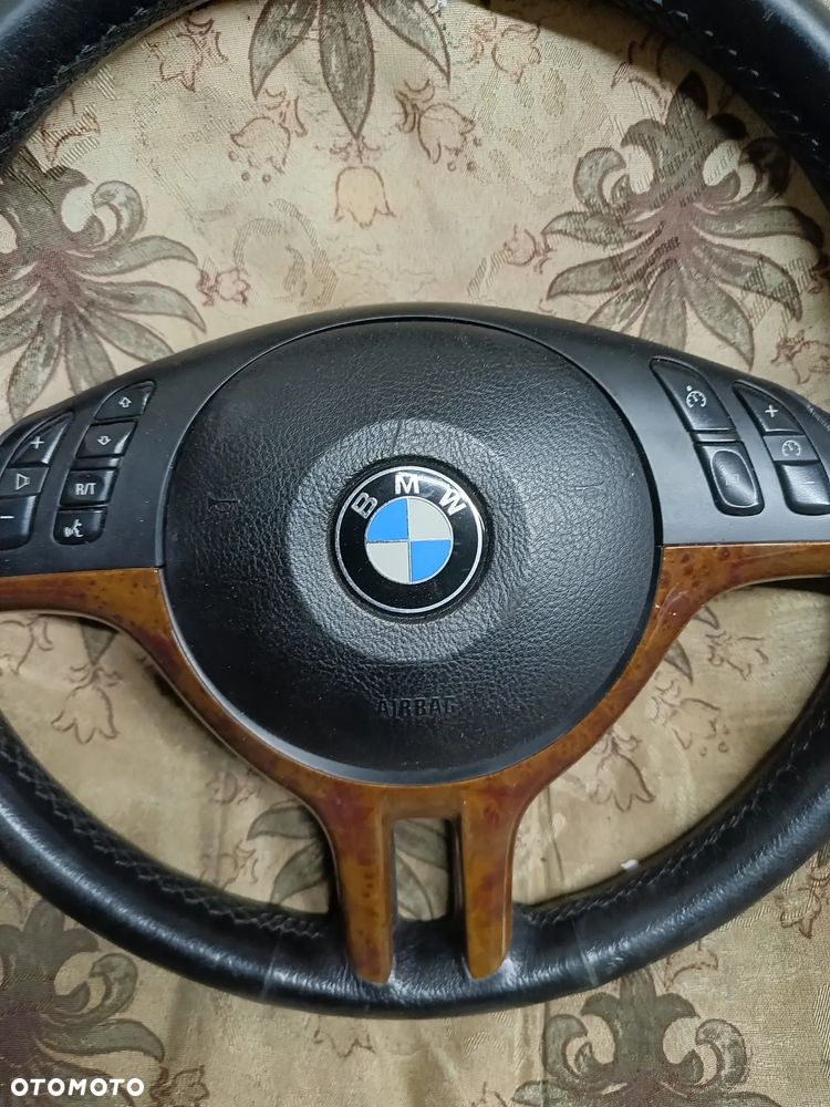 Kierowca poduszka multifunkcja skóra BMW E46 - 5