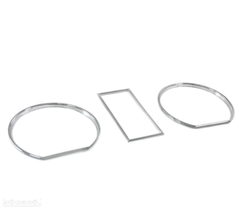 AROS PAINEL VOLKSWAGEN VW GOLF 2 83-92 CROMADOS - 2