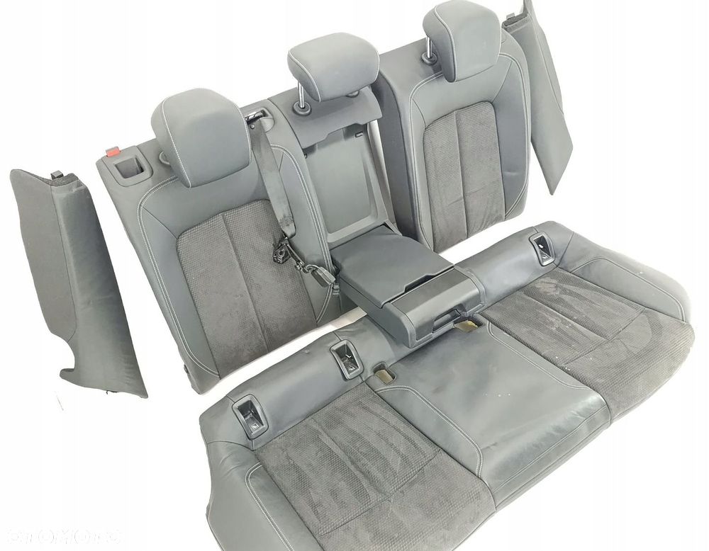FOTELE KANAPA KOMPLET AUDI A7 C8 4K S-LINE SKÓRA-ALCANTARA - 12