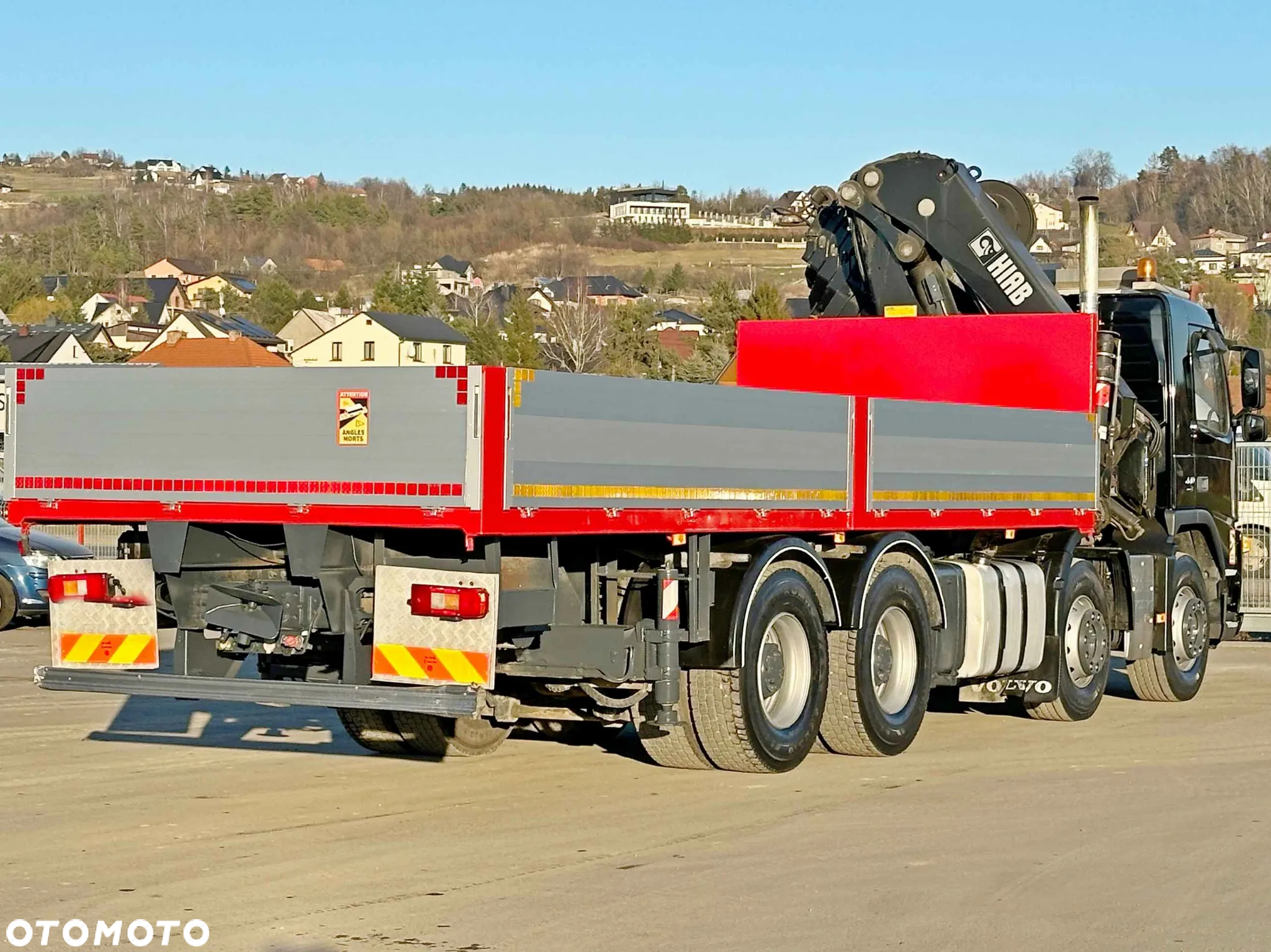 Volvo FM 440 * PLATFORMA 7,30 m * HIAB 377 E - 7 HIDUO + PILOT / 8x4 - 10