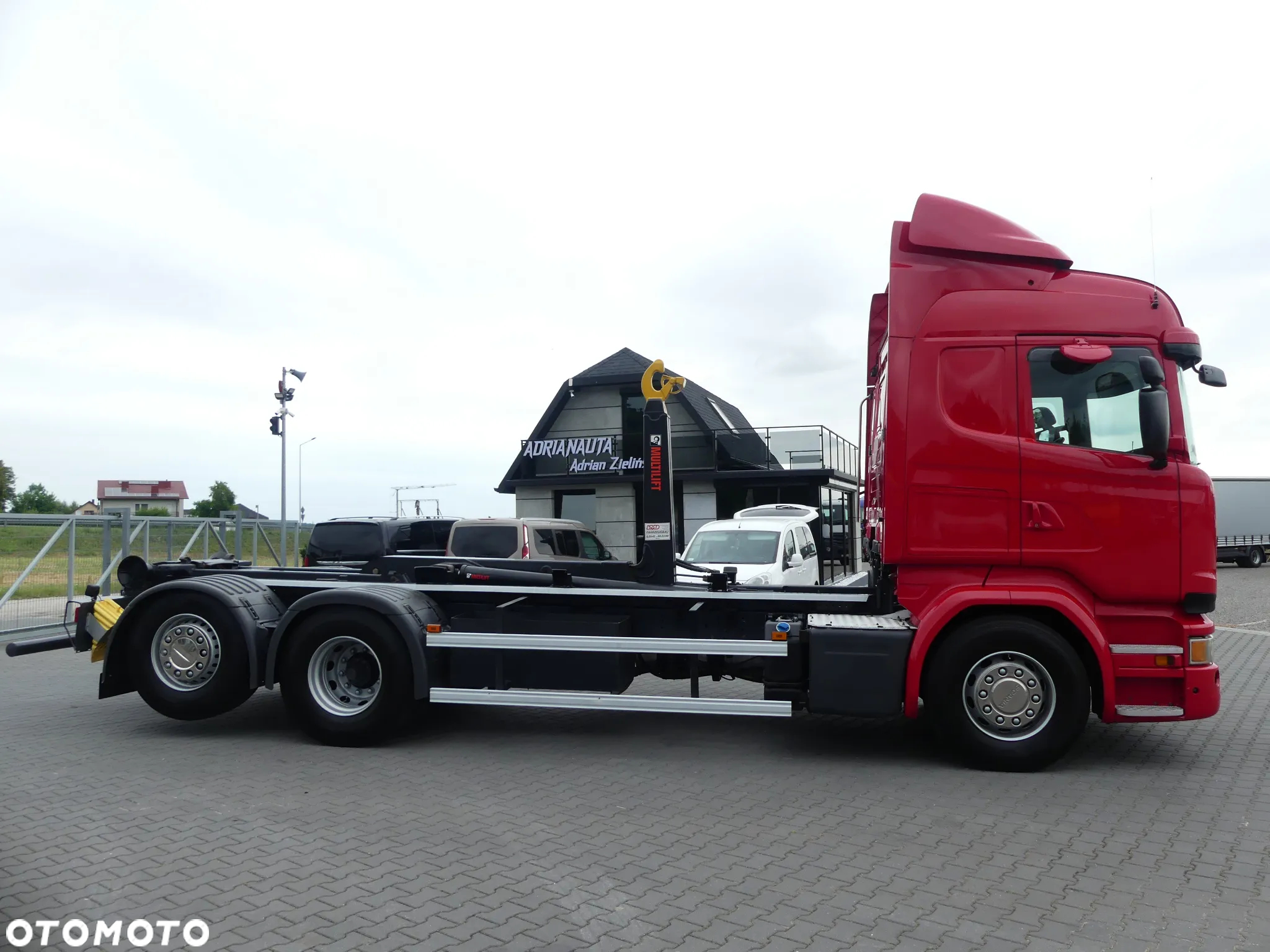 Scania R 490 / 6x2 / HAKOWIEC / HIAB MULTILIFT / RETARDER / EURO 6 / - 11