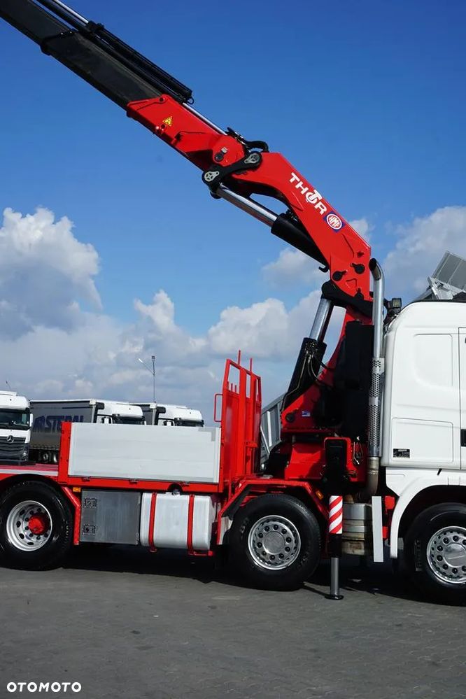 Scania G 480 / 8 X 2 / SKRZYNIOWY + HDS / HMF THOR - O K6 + JIB FJ 2000 K6 / WYSIĘG 33,5 M - 25