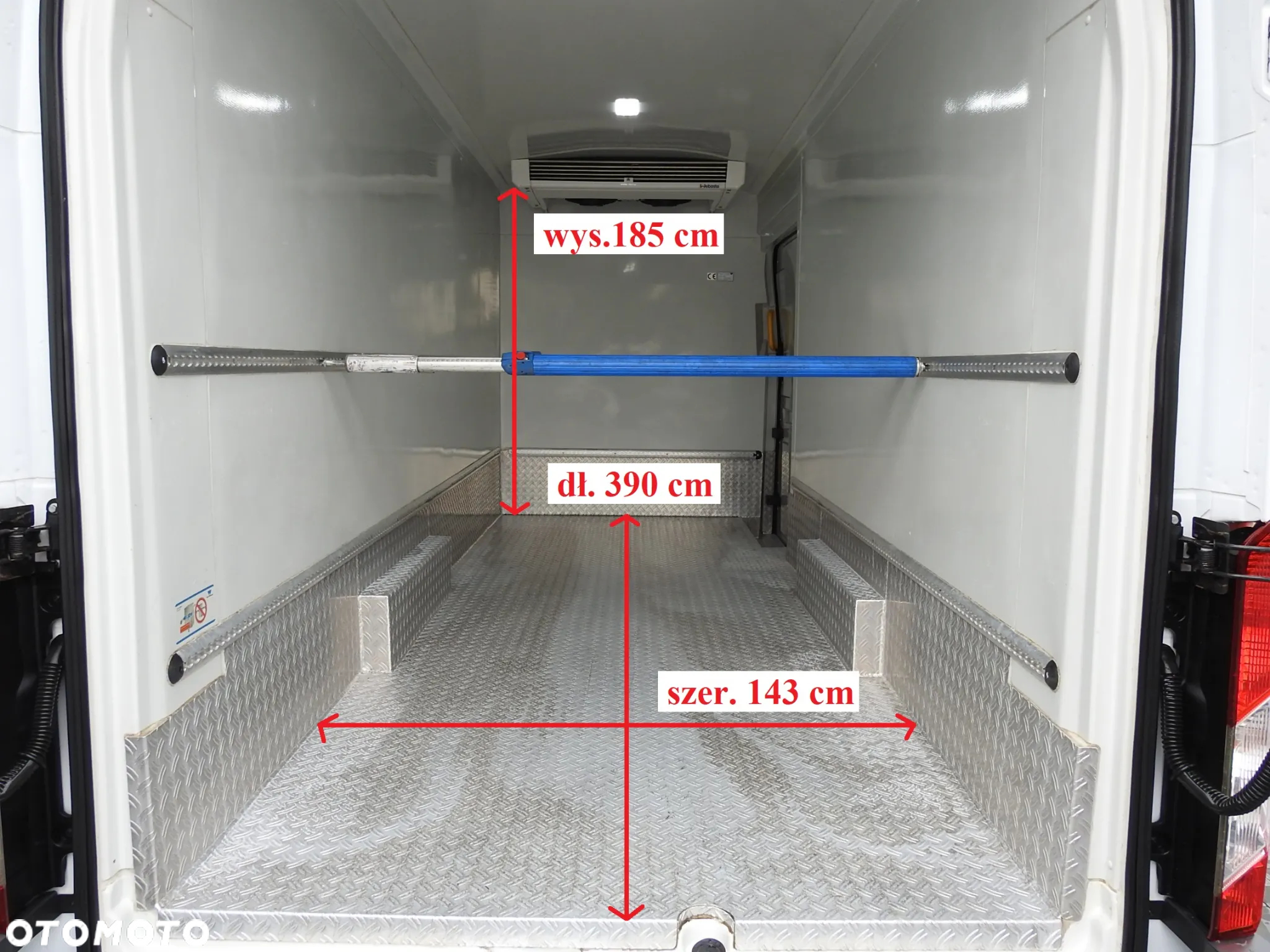 Ford TRANSIT FURGON CHŁODNIA 0*C FUNKCJA GRZANIA ZASILANIE 230V TEMPOMAT NAWIGACJA KLIMATYZACJA LEDY 130KM [ E41585 ] - 14