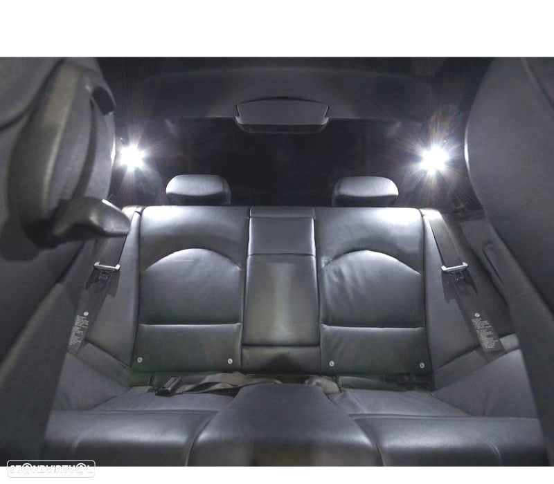 KIT COMPLETO DE 20 LÂMPADAS LED INTERIOR PARA BMW SERIE 3 E46 M3 318I 318TI 323I 323IS 325I 325XI 3 - 2