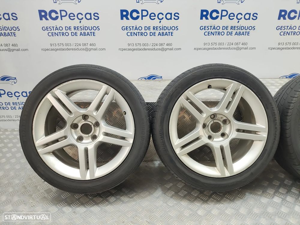 Conjunto Jantes 17 Originais Audi A4 B6 B7 7,5J ET45 5x112 - 8