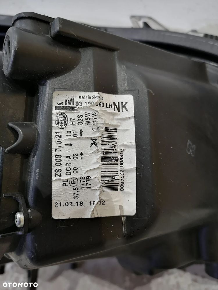 Lampa Lewa Opel ASTRA H III 3 Bi-Xenon Srętny Xenon Przód Przednia - 3