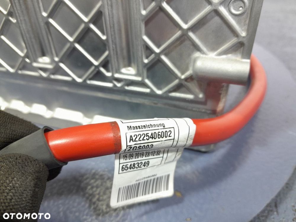 MERCEDES S W222 LIFT 3.0B 367 KM MHEV BATERIA AKUMULATOR A0009823413 256930 - 6