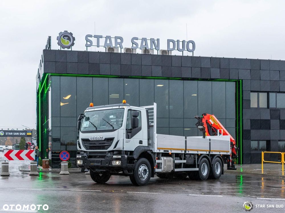 Iveco TRAKKER 410 6x4 PALFINGER PK 20001 K Hds Żuraw Rotator - 14