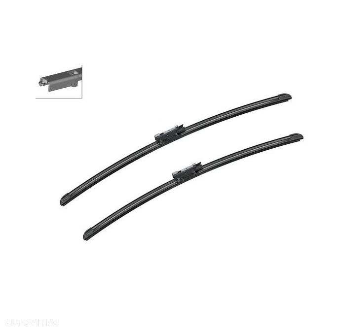 Set stergatoare parbriz BOSCH Aerotwin BMW Seria 5 (E60/E61), 06.2003-06.2010; Seria 6 (E63/E64), 01.2004-07.2010, 600+575 mm; Spoiler - 1