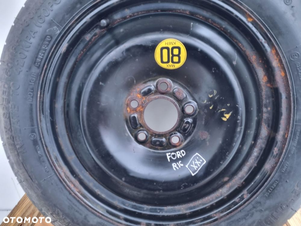 KOŁO ZAPASOWE DOJAZDOWE 125/85 R16 Ford C-Max Focus Mk2 II _ 5x108 1S71MH - 2