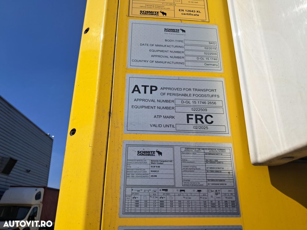 Schmitz Cargobull SKO 24/L AGREGAT FRIGORIFIC - 18